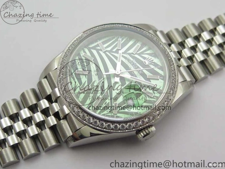 MiroTime 0501 DateJust 36 SS 126284 BP Maker 1:1 Best Edition New Green Dial on Jubilee Bracelet Sleek 2522